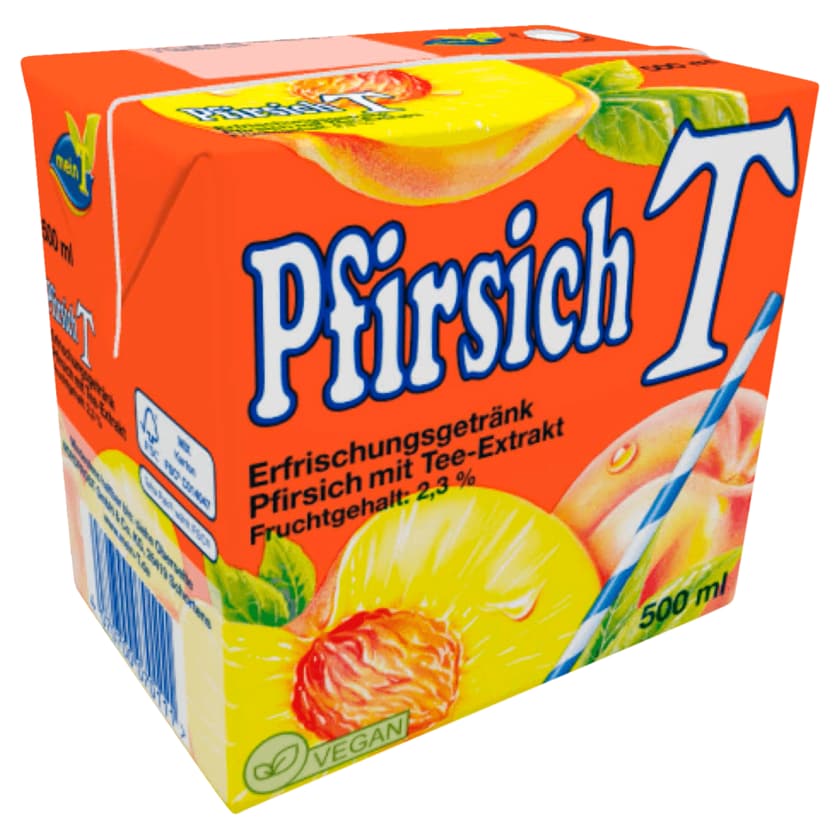 Pfirsich T Erfrischungsgetränk 0,5l